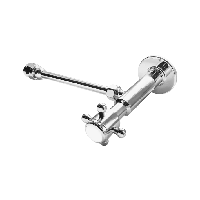 Trio Traditional Cistern Cut Off Valve - Chrome