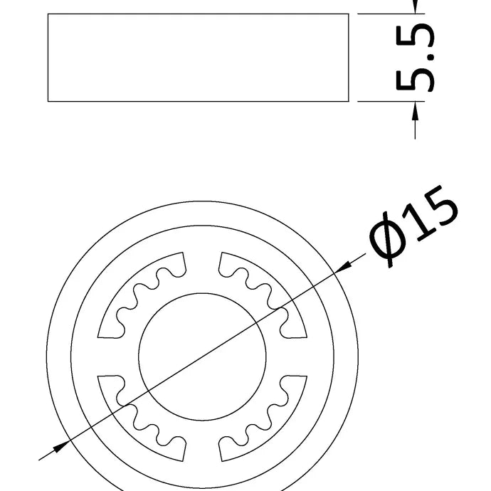 Flow Basin Tap Flow Regulator - Matt White