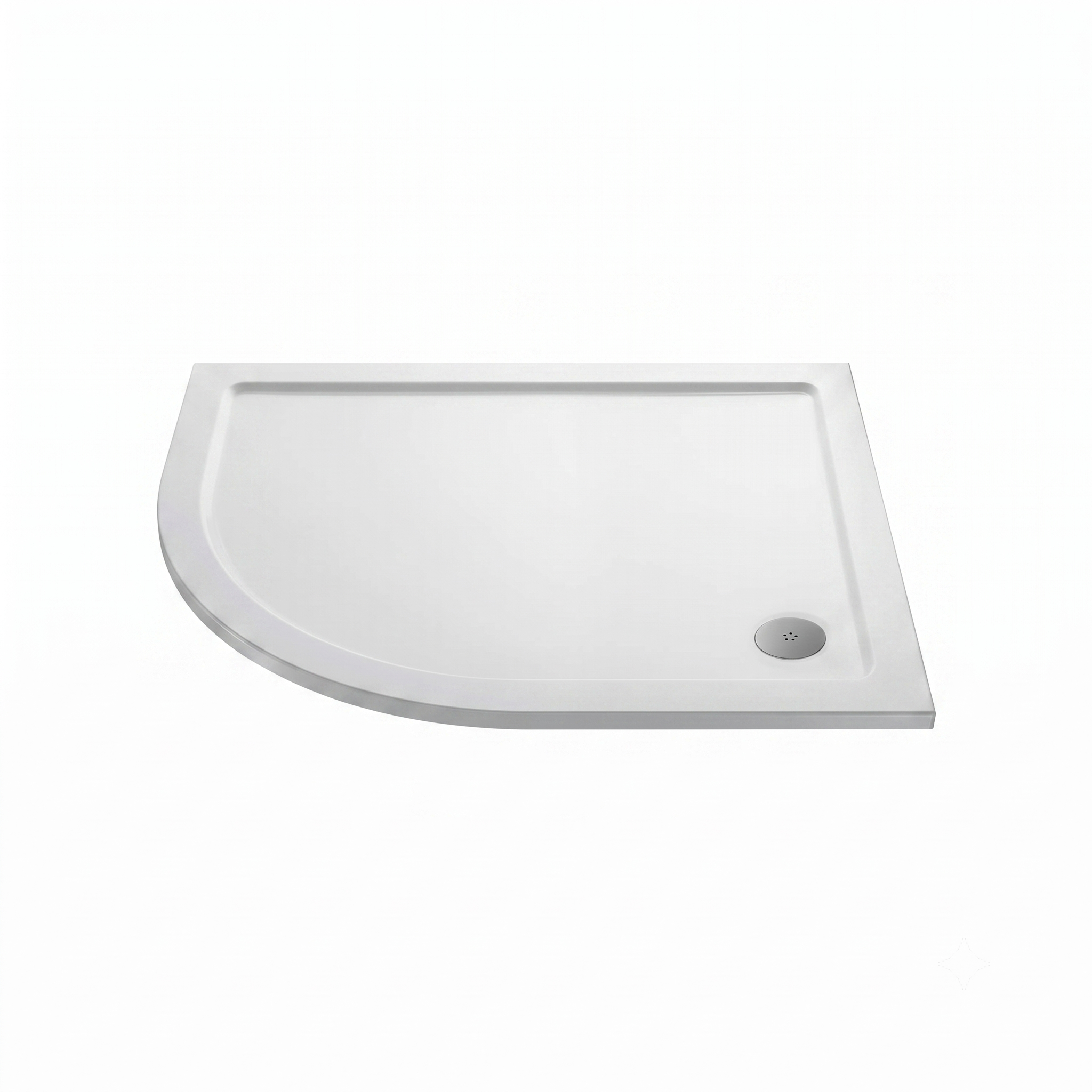 Alex Slimline Left Hand Offset Quadrant Shower Tray