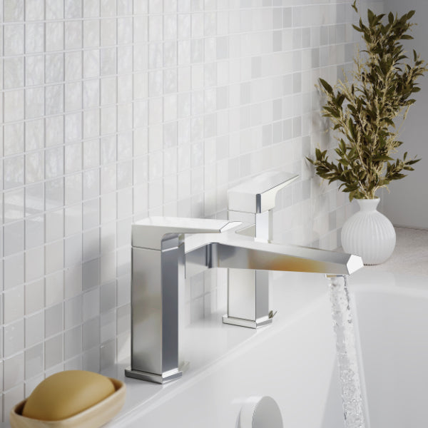 Nexus Deck Mounted Bath Filler Tap - Chrome