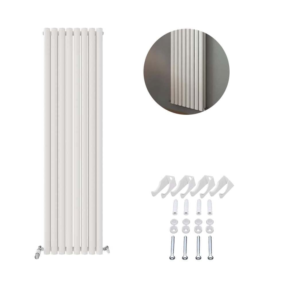 Princia Vertical Double Oval Panel Radiator