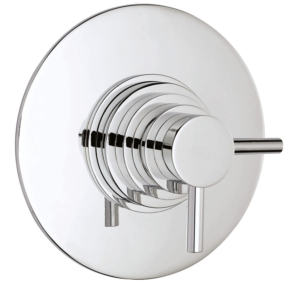 Cave 1 Outlet Thermostatic Concealed Shower Valve - Chrome