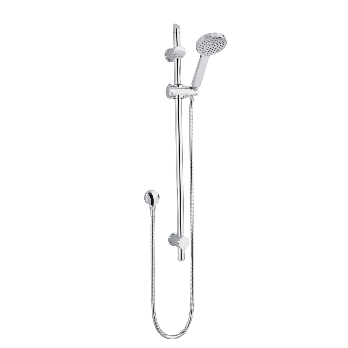 Omega Shower Slider Rail Kit - Chrome