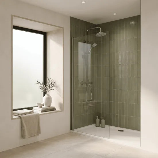 Omega Thermostatic Bar Dual Shower Valve - 1245mm