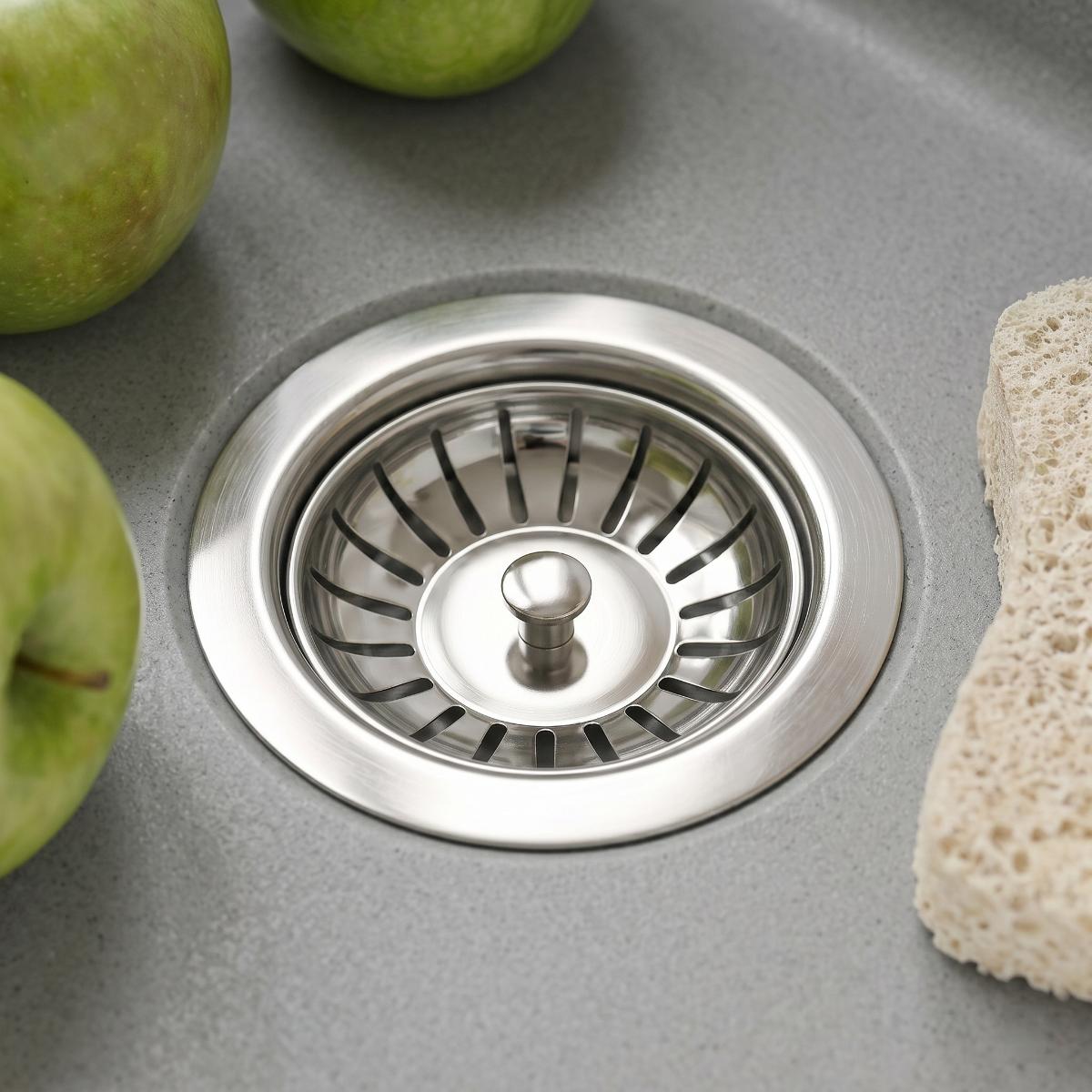 Rene Fireclay Sink Pull Out Basket Strainer Waste - 90mm