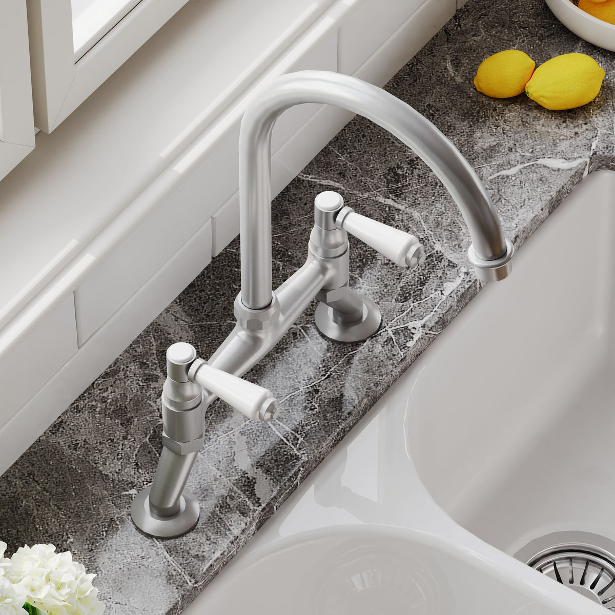 Helsinki Lever Handle Kitchen Sink Mixer Tap