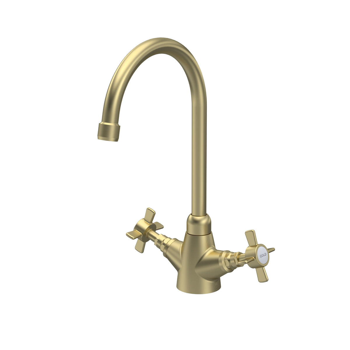 Astor Traditional Mono Dual Handle Kitchen Sink Mixer Tap