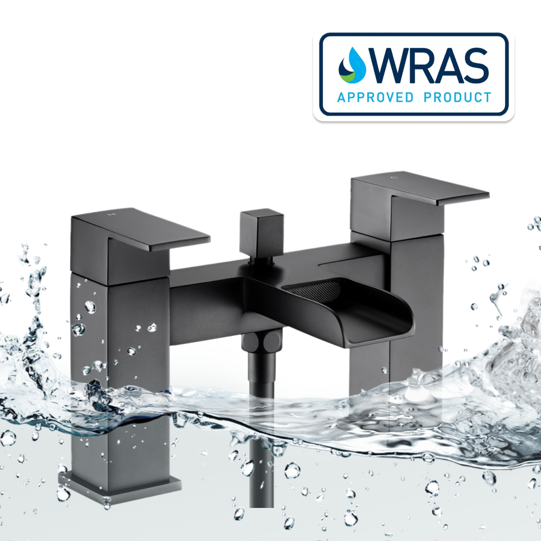 Kinetic Square Waterfall Bath Shower Mixer Tap