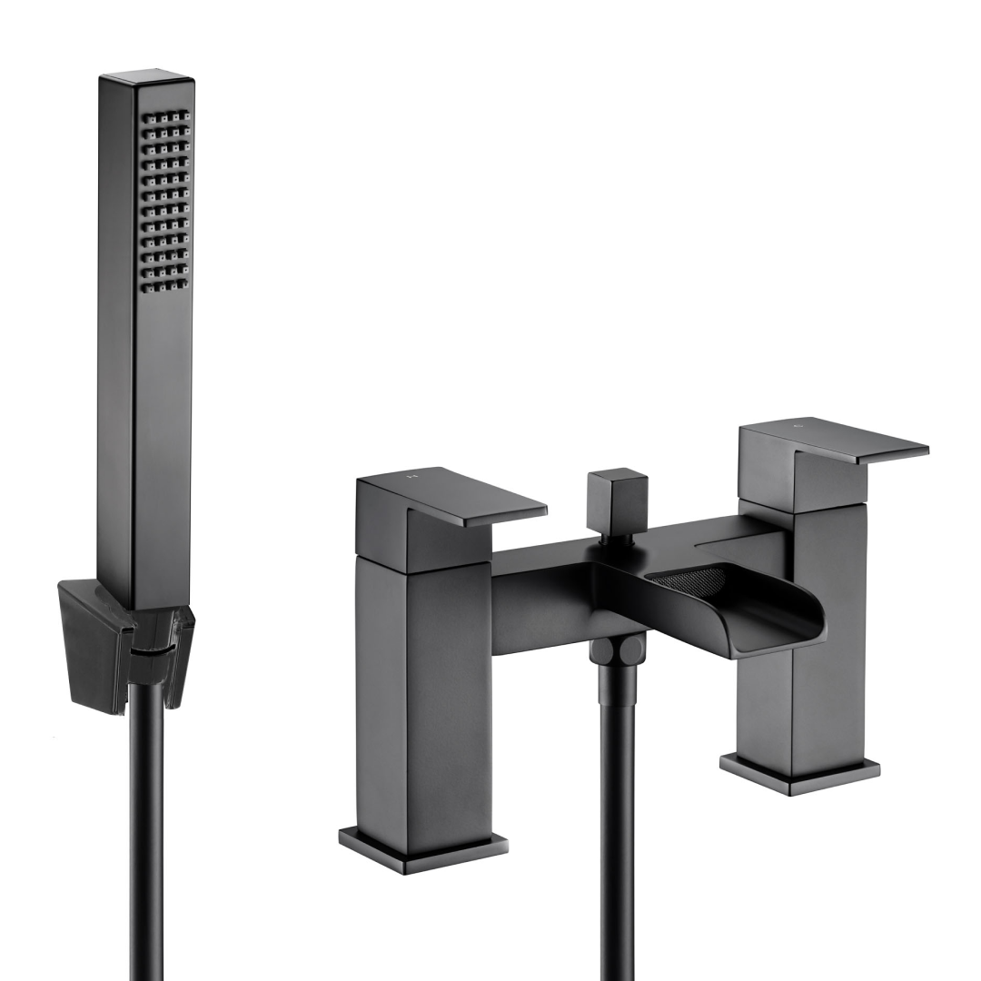 Kinetic Square Waterfall Bath Shower Mixer Tap