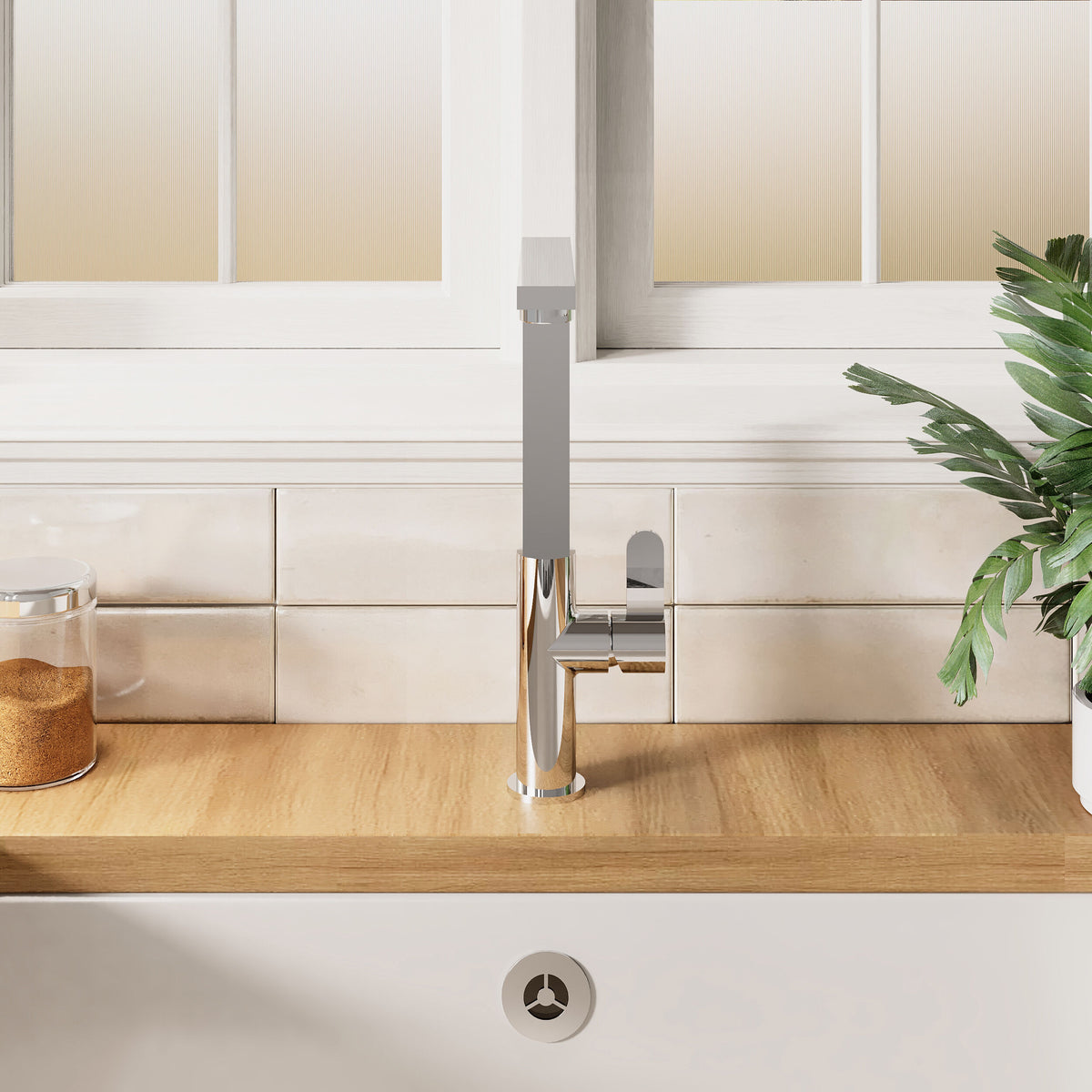 Rio Mono Single Lever Handle Kitchen Sink Mixer Tap