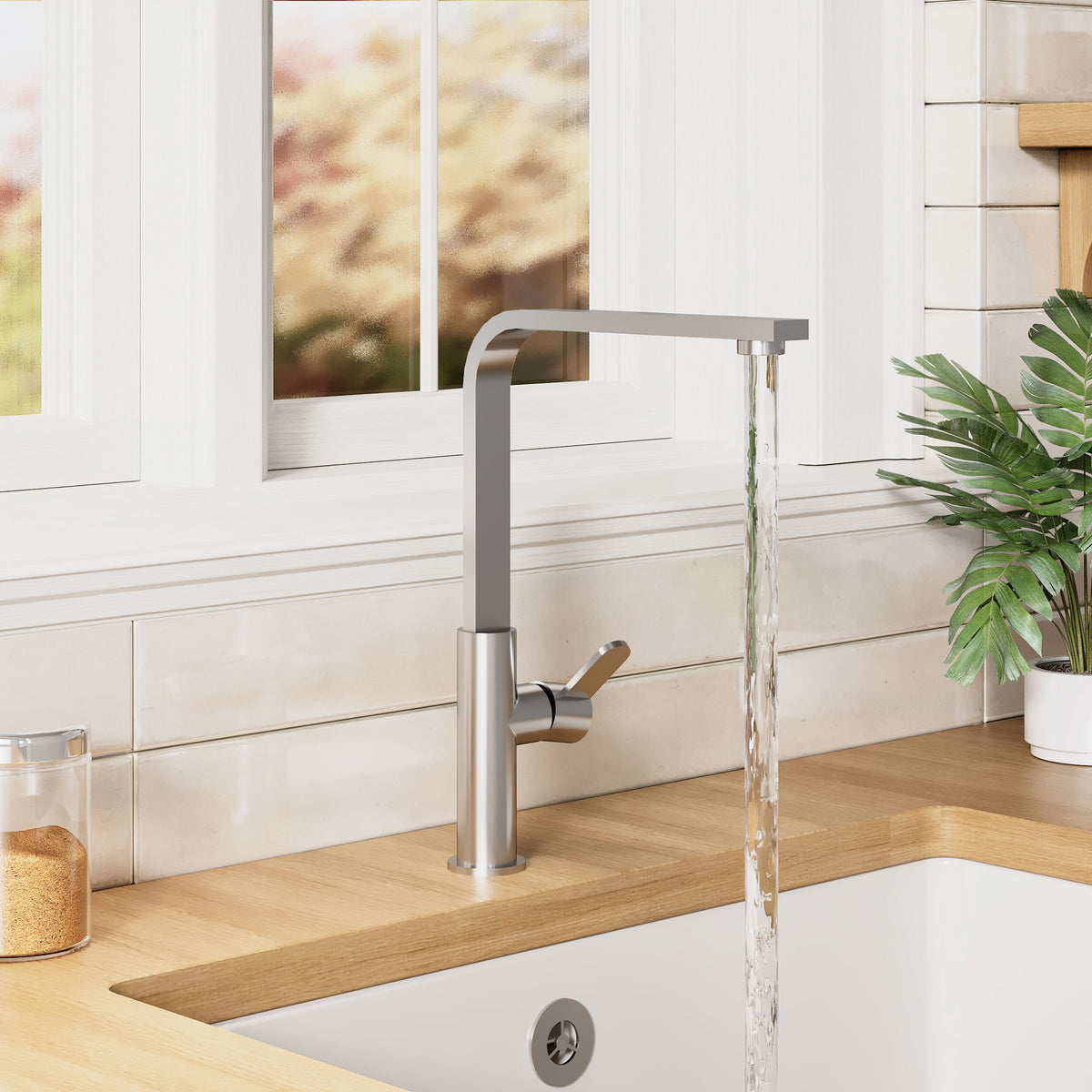 Rio Mono Single Lever Handle Kitchen Sink Mixer Tap