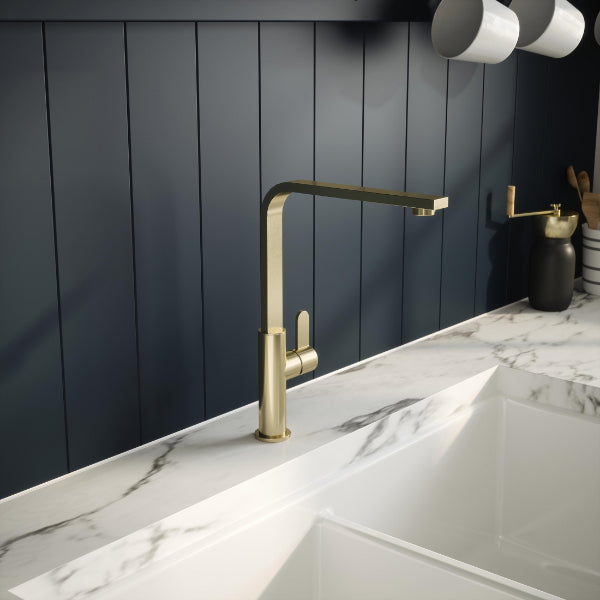 Rio Mono Single Lever Handle Kitchen Sink Mixer Tap