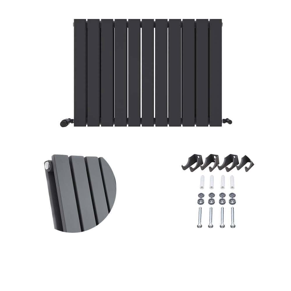 iBathUK Apex Horizontal Double Panel Slim Flat Radiator, Designer Radiator, UK Radiators, Slim Radiators