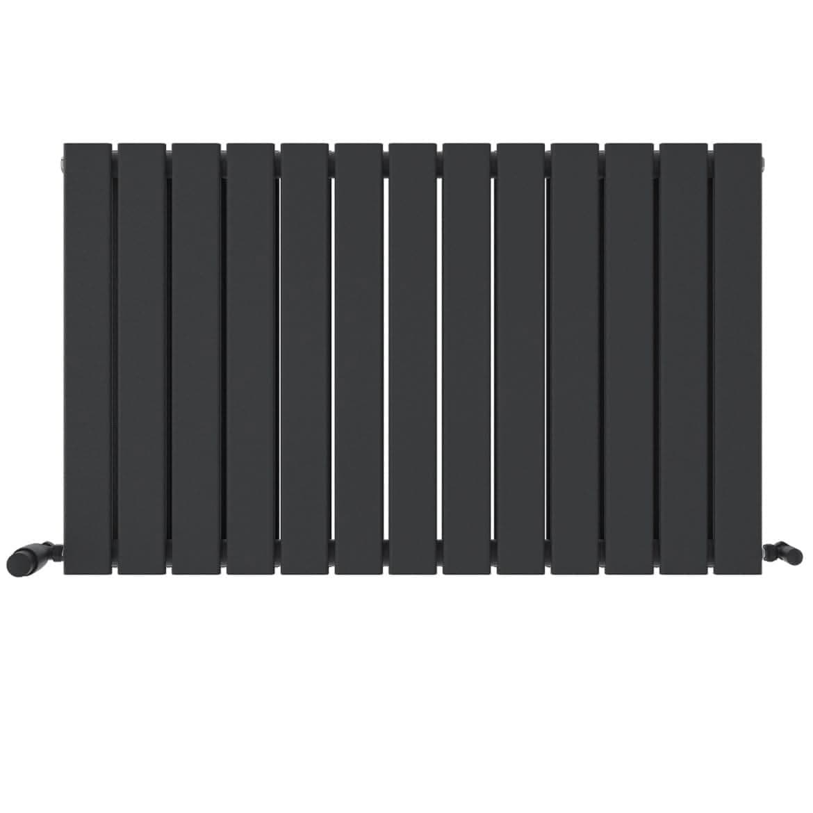 iBathUK Apex Horizontal Double Panel Slim Flat Radiator, Designer Radiator, UK Radiators, Slim Radiators
