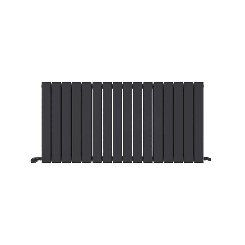 iBathUK Apex Horizontal Double Panel Slim Flat Radiator, Designer Radiator, UK Radiators, Slim Radiators