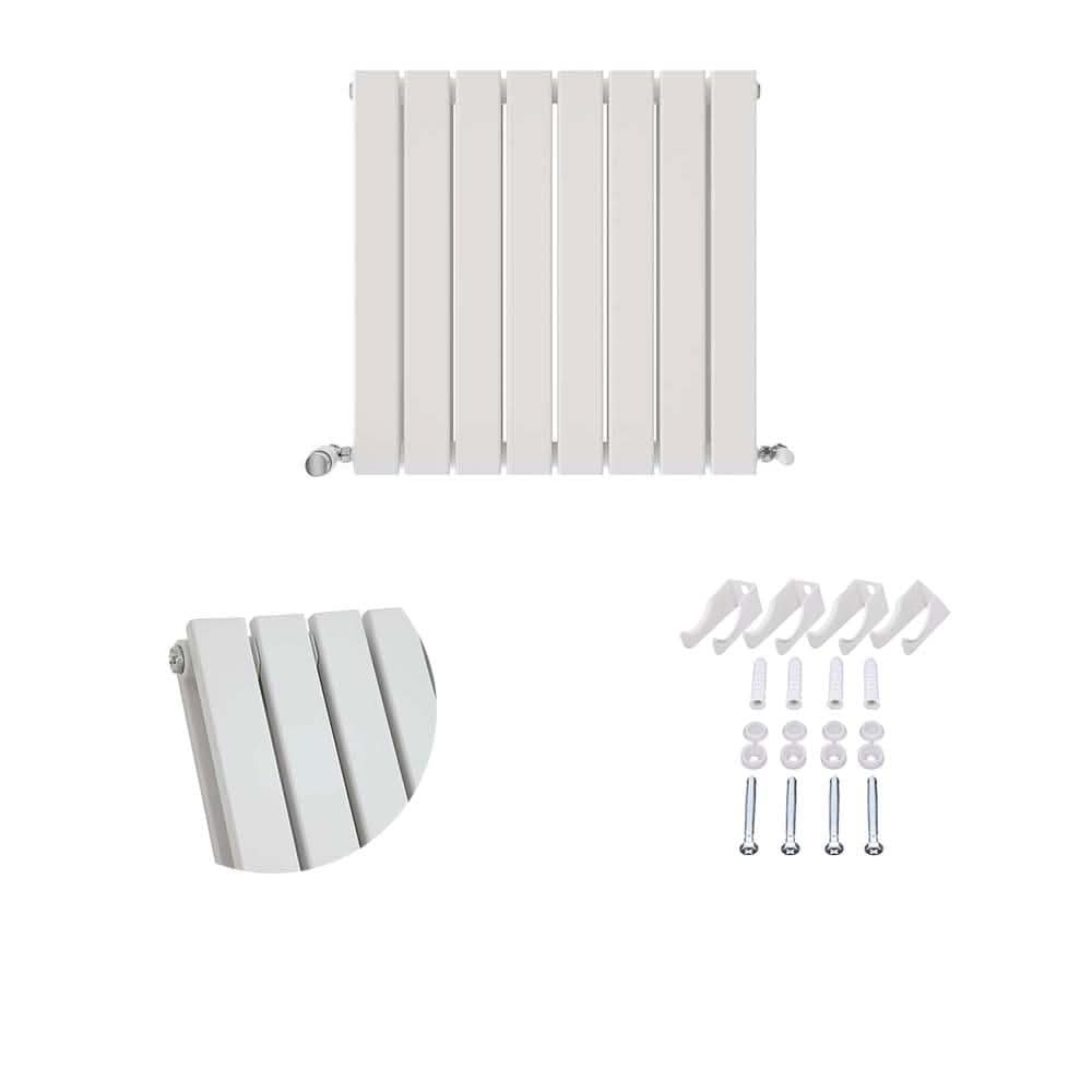 iBathUK Apex Horizontal Double Panel Slim Flat Radiator, Designer Radiator, UK Radiators, Slim Radiators