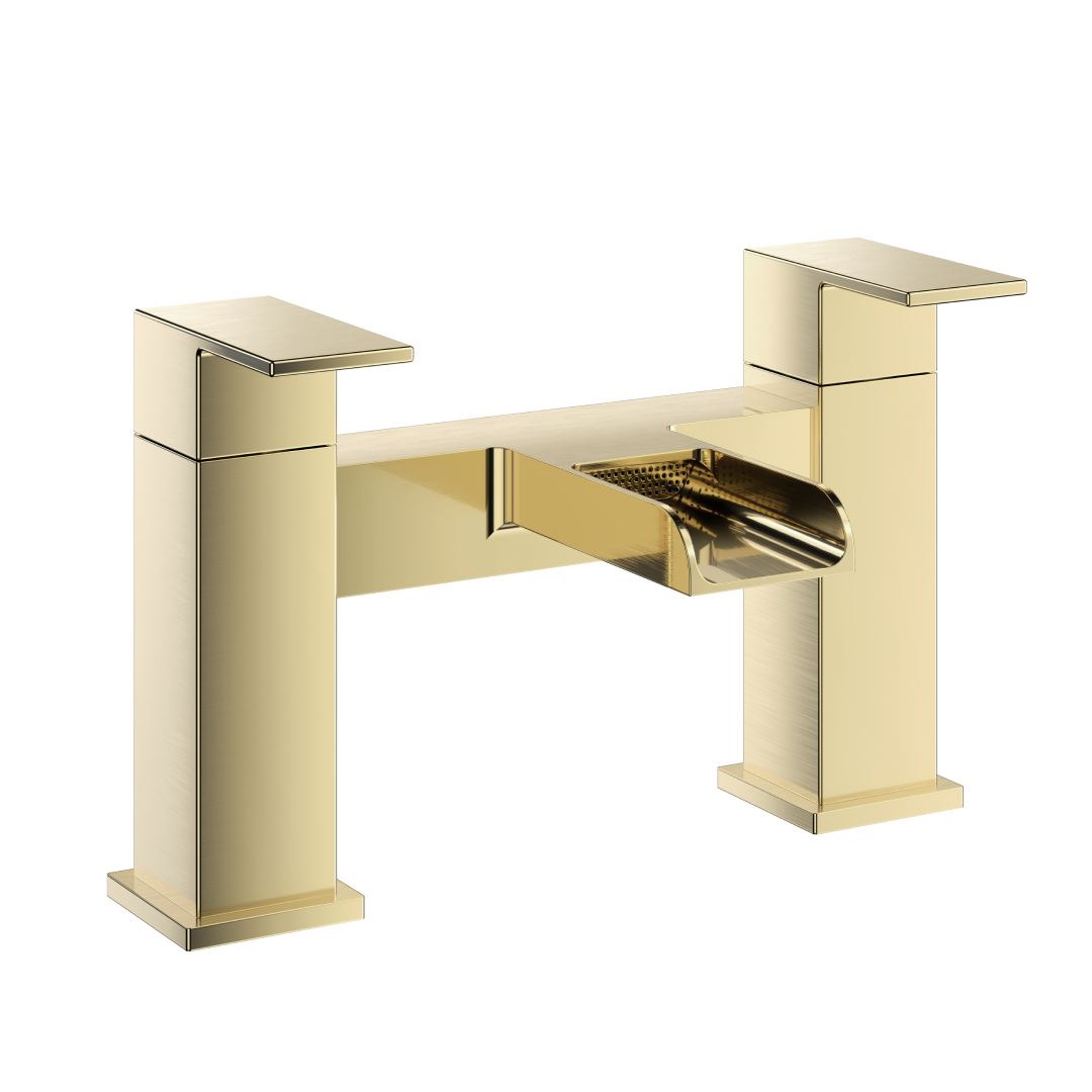 Kinetic Square Waterfall Bath Filler Tap