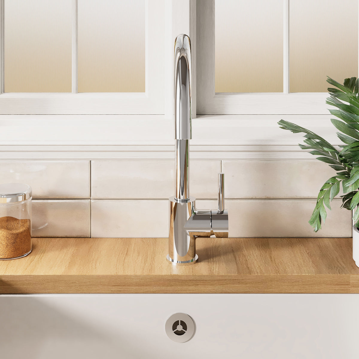 Lachun Mono Single Lever Handle Kitchen Sink Mixer Tap