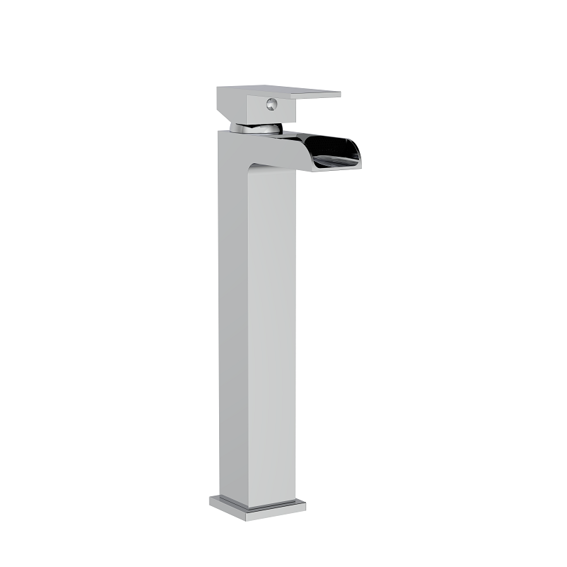 Kinetic Waterfall Tall Basin Mixer Tap - Chrome