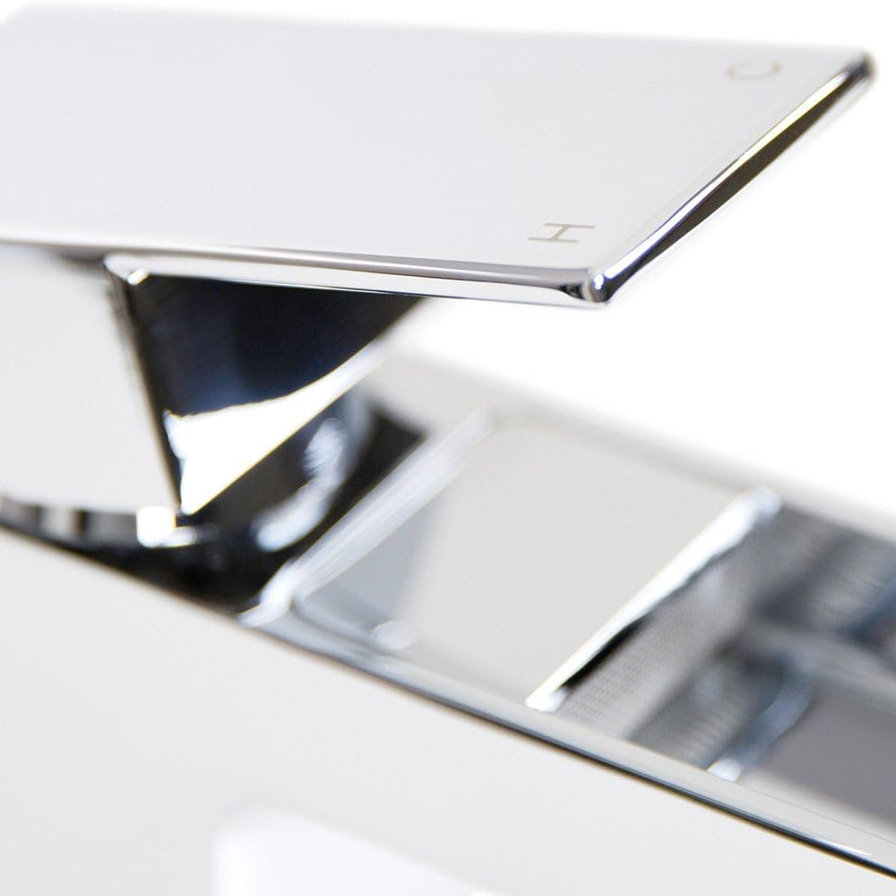 Kinetic Waterfall Tall Basin Mixer Tap - Chrome