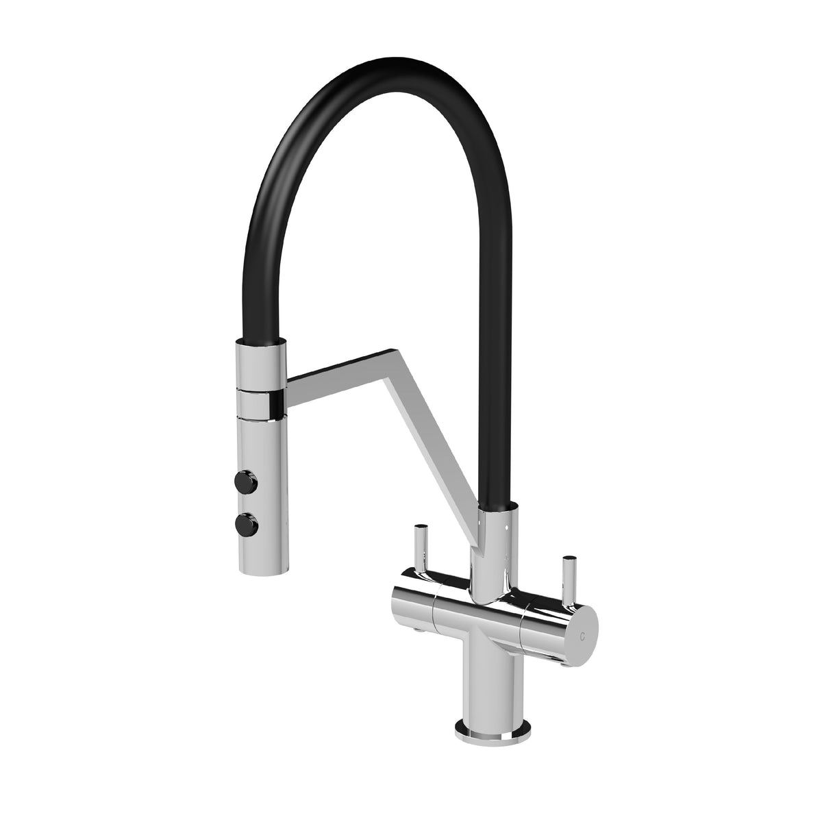 Sun Mono Dual Lever Handle Kitchen Sink Mixer Tap