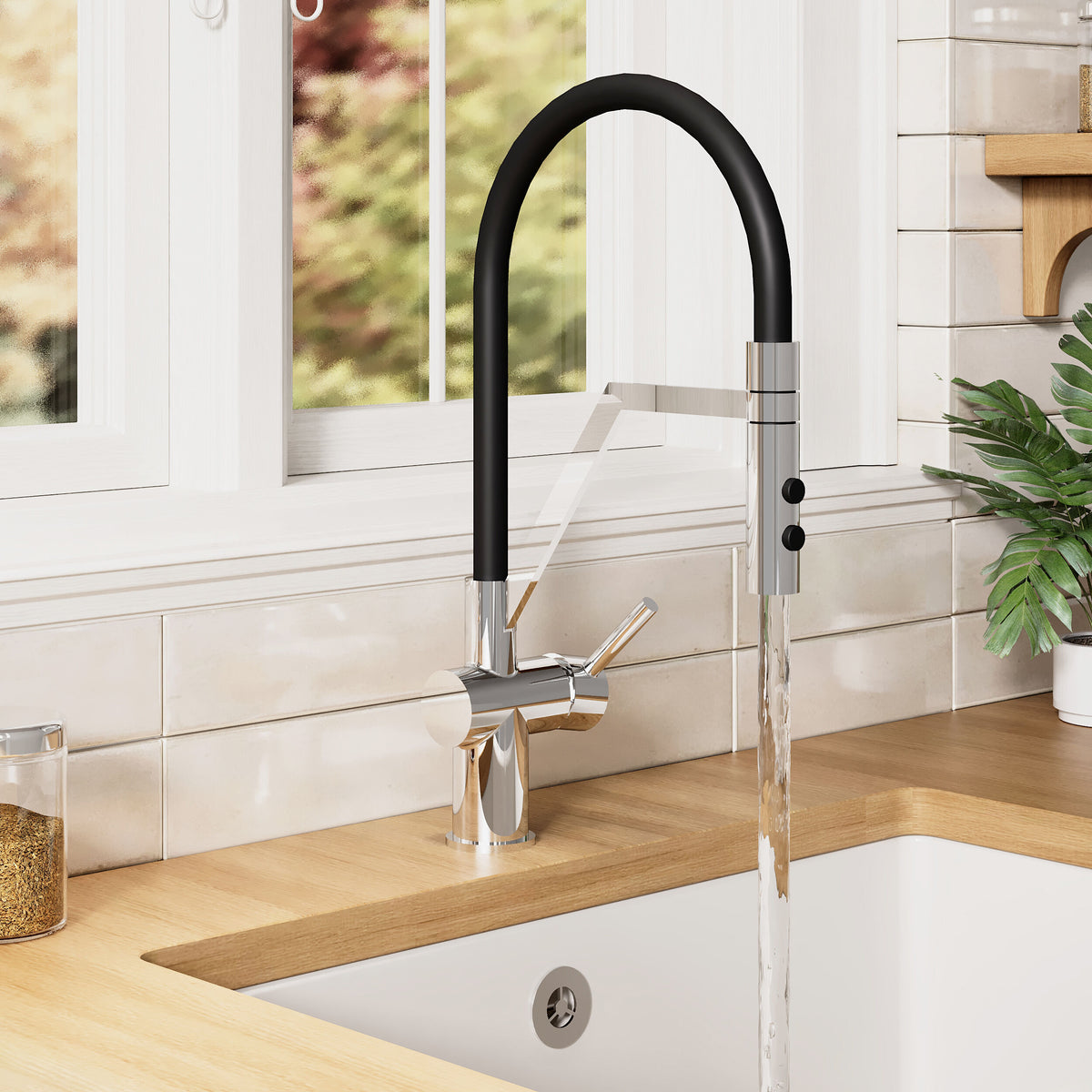 Sun Mono Single Lever Handle Kitchen Sink Mixer Tap