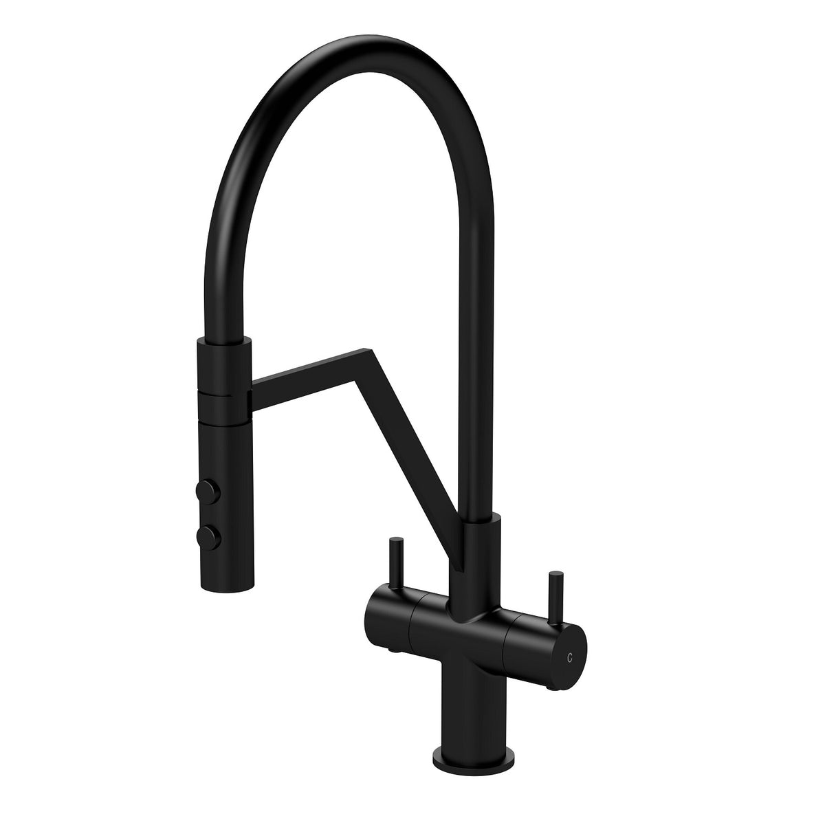 Sun Mono Dual Lever Handle Kitchen Sink Mixer Tap