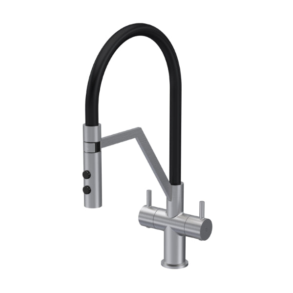 Sun Mono Dual Lever Handle Kitchen Sink Mixer Tap
