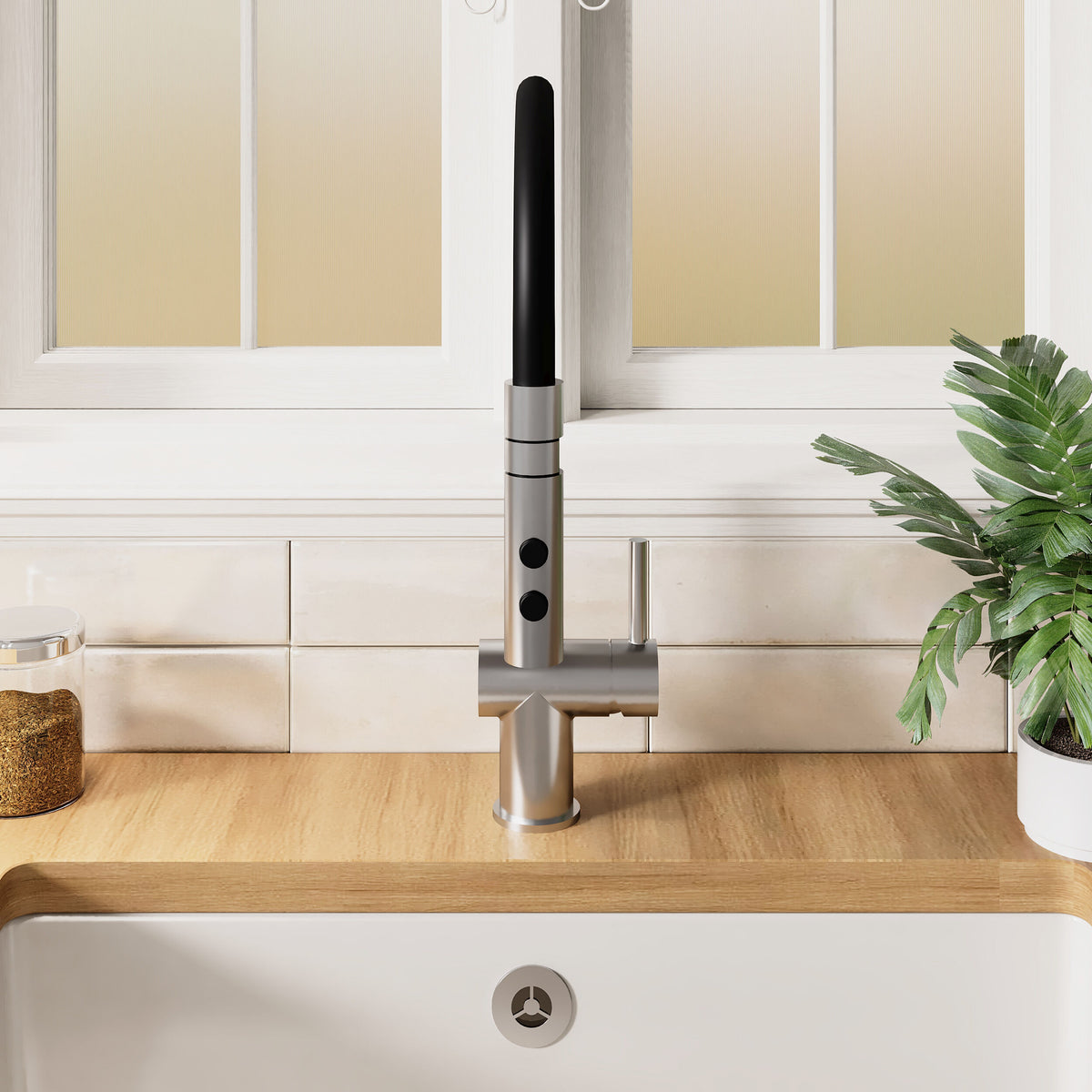 Sun Mono Single Lever Handle Kitchen Sink Mixer Tap
