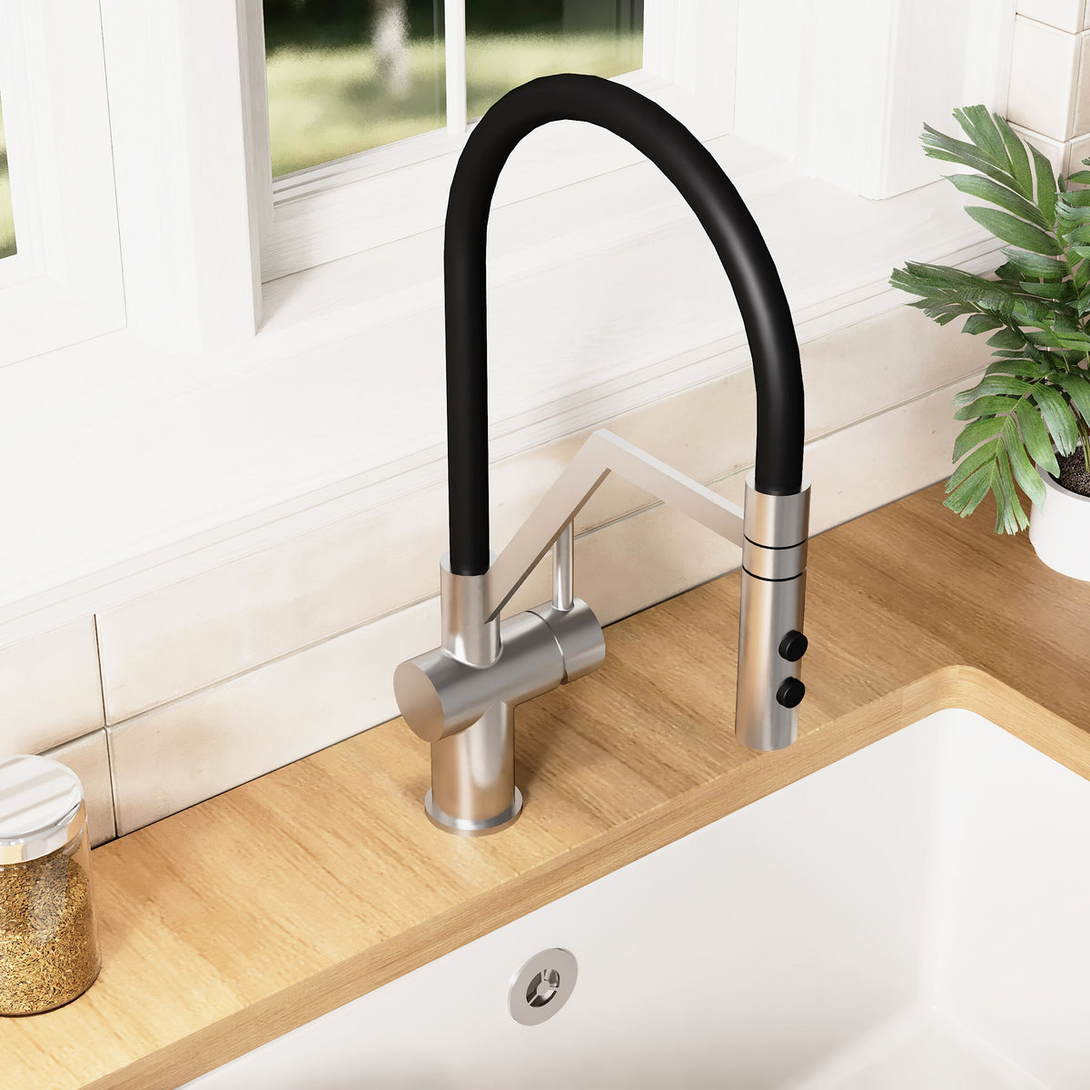 Sun Mono Single Lever Handle Kitchen Sink Mixer Tap