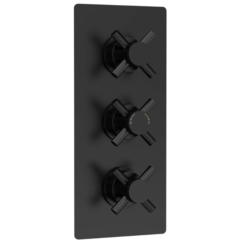 Axiom 2 Outlet Thermostatic Crosshead Concealed Shower Valve