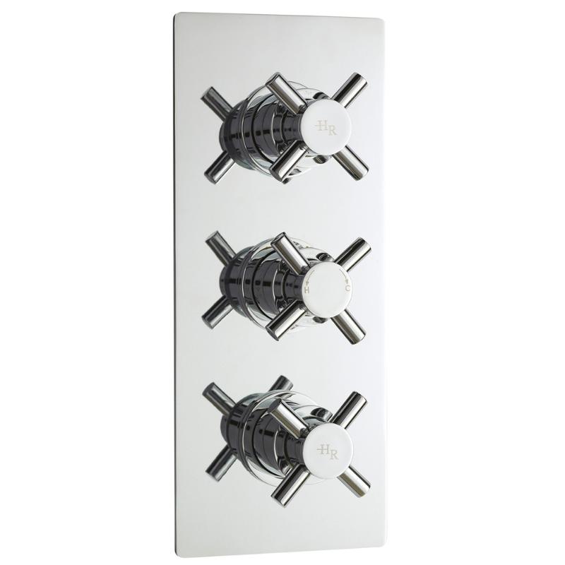 Axiom 2 Outlet Thermostatic Crosshead Concealed Shower Valve