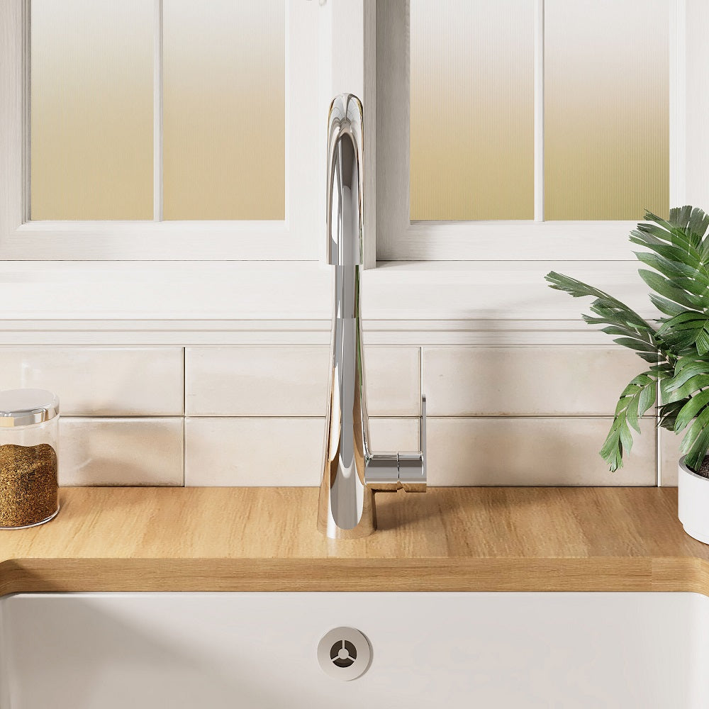 Wave Mono Single Lever Handle Kitchen Sink Mixer Tap