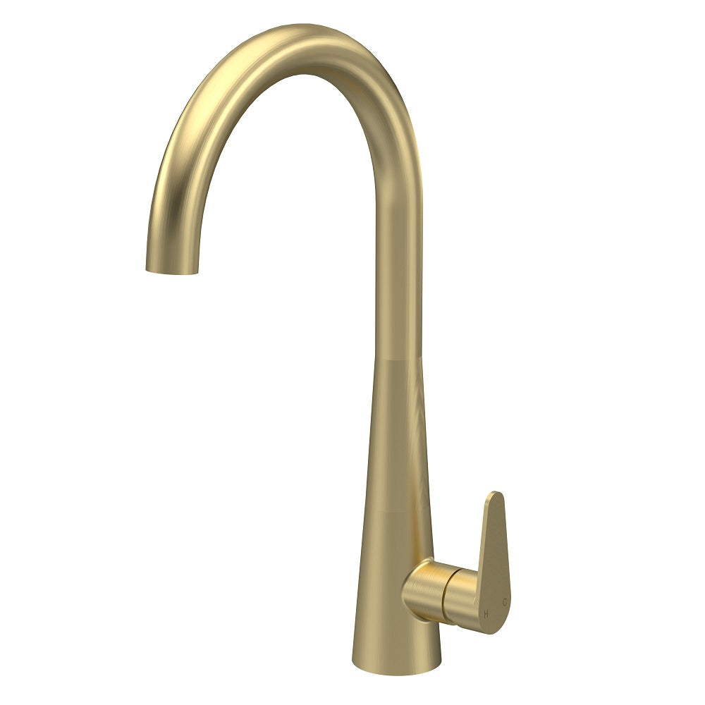 Wave Mono Single Lever Handle Kitchen Sink Mixer Tap