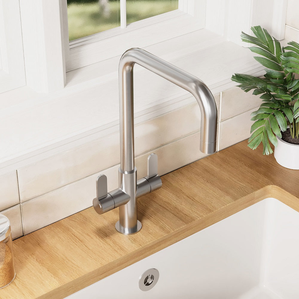 Cozy Mono Dual Lever Handle Kitchen Sink Mixer Tap
