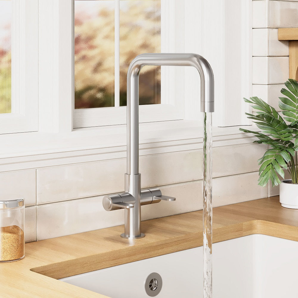 Cozy Mono Dual Lever Handle Kitchen Sink Mixer Tap