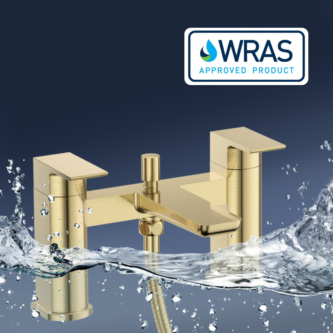 Lagoon Soft Square Bath Shower Mixer Tap