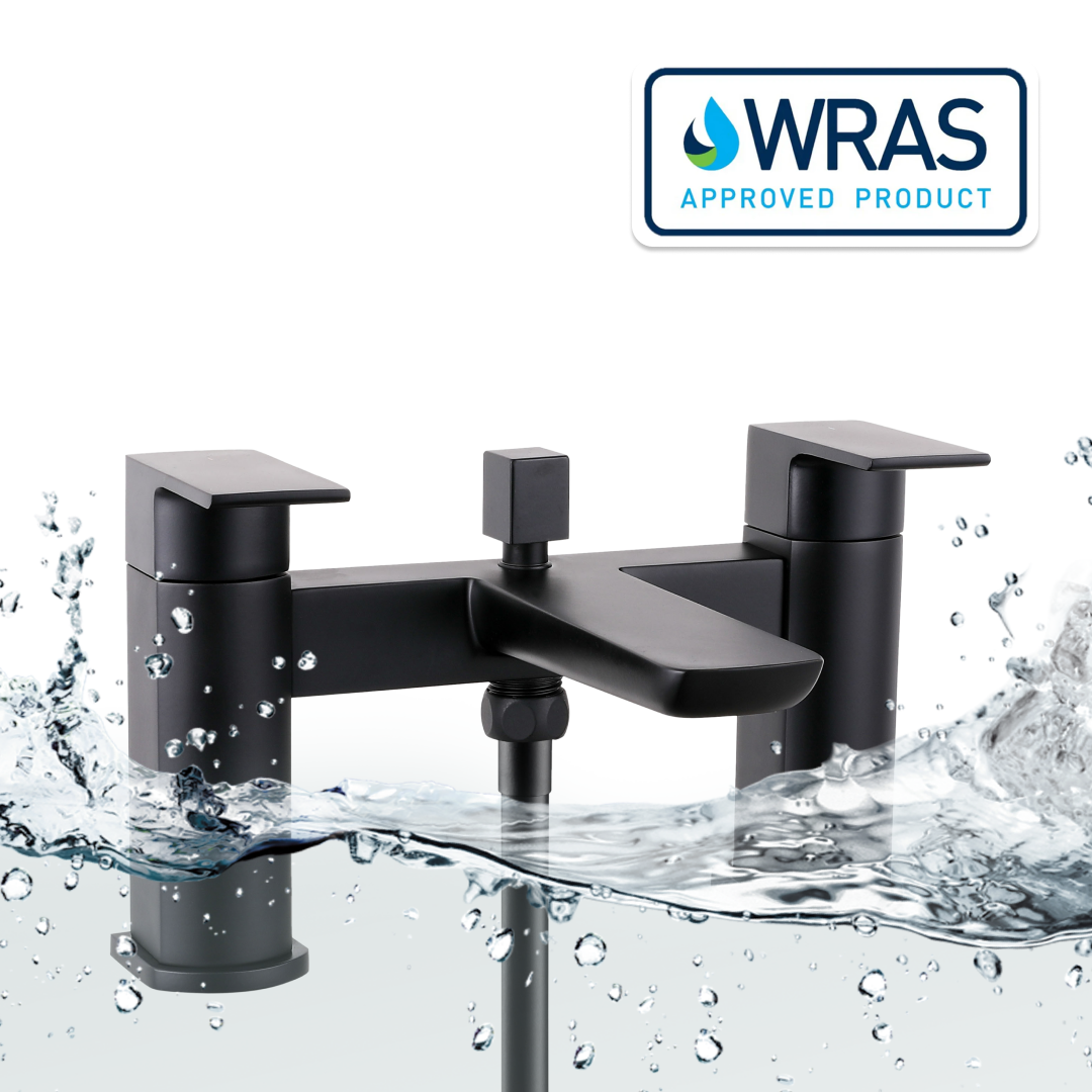 Lagoon Soft Square Bath Shower Mixer Tap