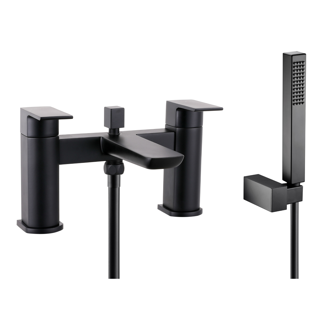 Lagoon Soft Square Bath Shower Mixer Tap