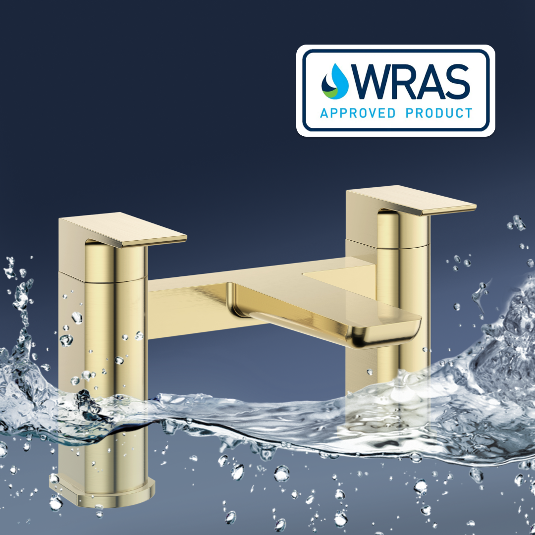 Lagoon Soft Square Bath Filler Tap