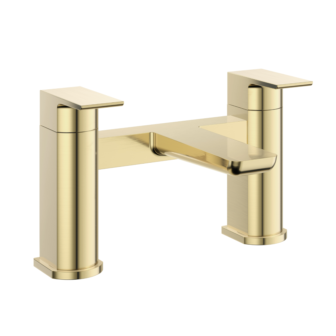Lagoon Soft Square Bath Filler Tap