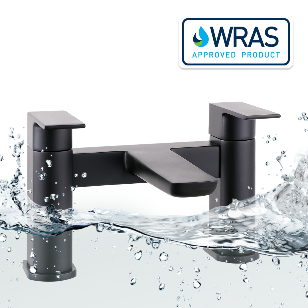 Lagoon Soft Square Bath Filler Tap