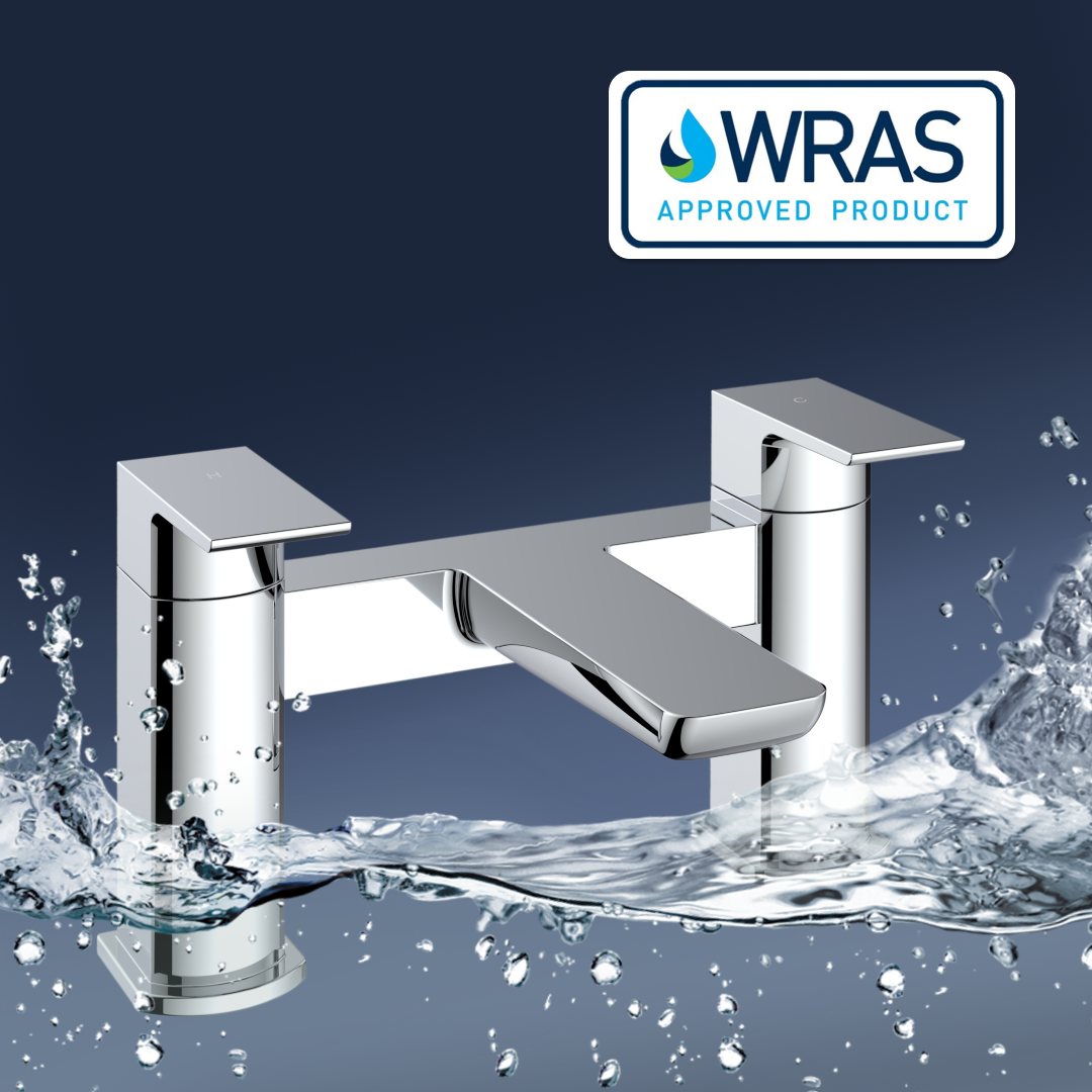 Lagoon Soft Square Bath Filler Tap