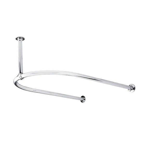 Marvel Traditional U-Shaped Shower Curtain Rail – Chrome