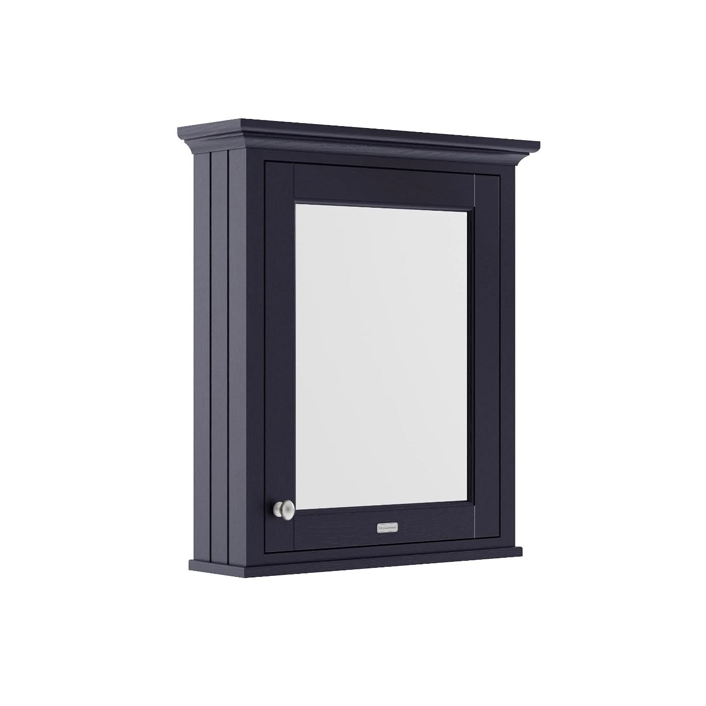 Carbon Non Illuminated Mirror Cabinet