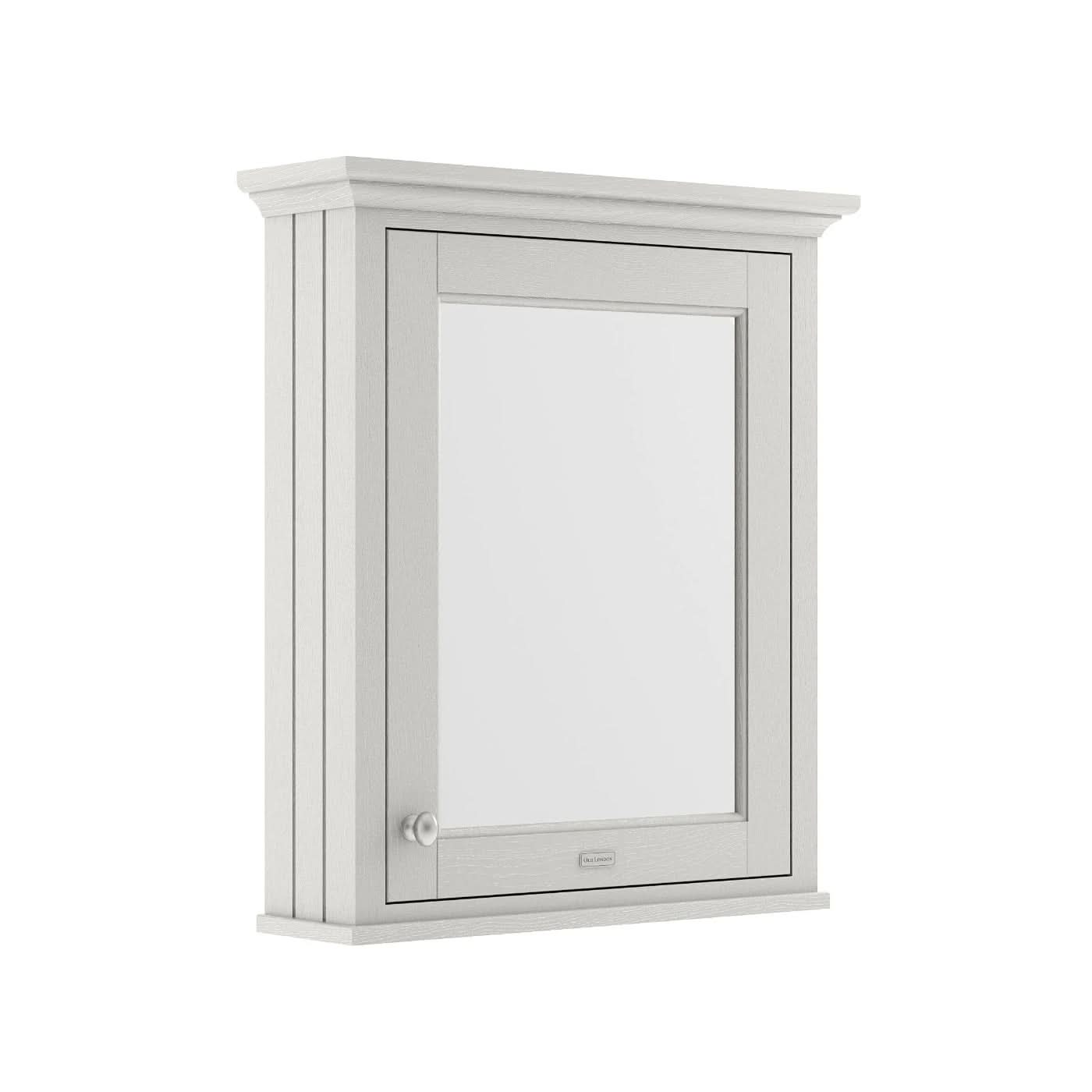 Carbon Non Illuminated Mirror Cabinet