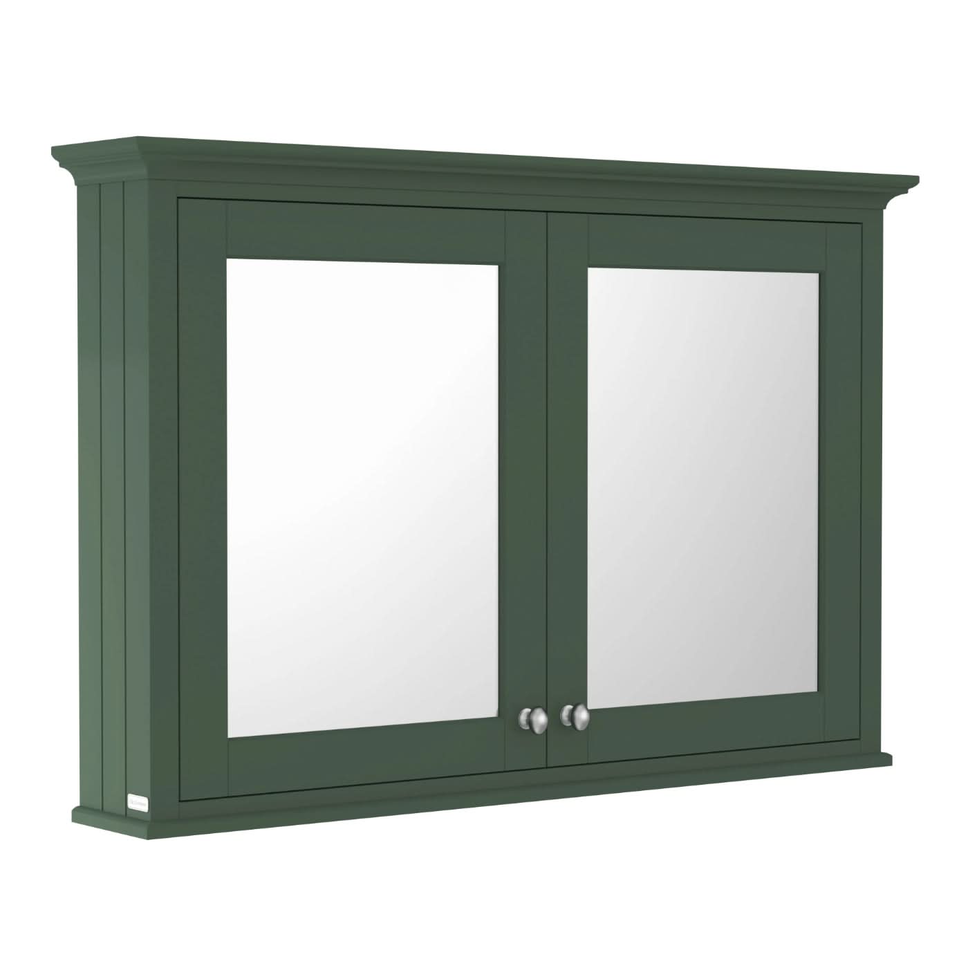 Carbon Non Illuminated Mirror Cabinet