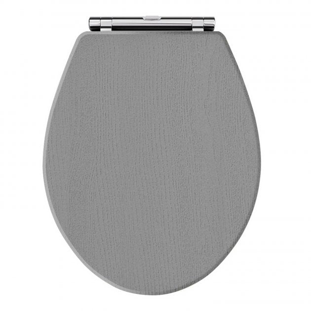 Hix Traditional Wall Hung Toilet With Seat Options - White