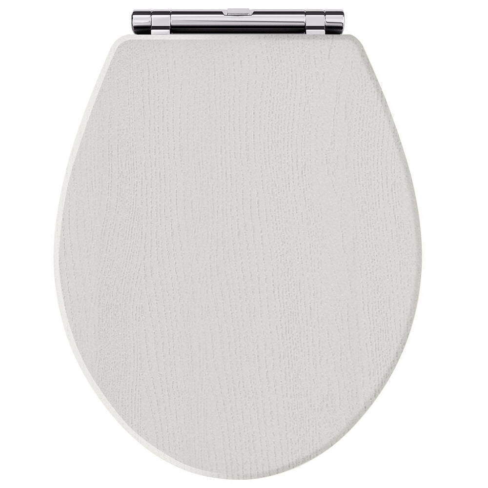 Classique Traditional Back to Wall Toilet with Standard or Soft Close Seat Options - White