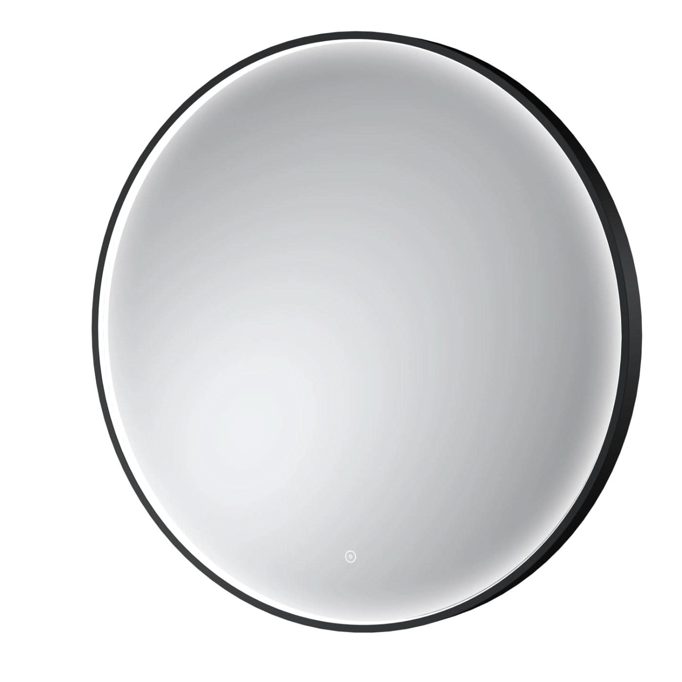 Vertex Inset Frame Round Illuminated Mirror